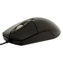 A4Tech OP-720 Ratón Óptico USB Negro 800 Dpi Diseño Ergonómico
