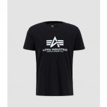 Camiseta de Manga Corta Reflective Print, Marca Alpha Industries, Variedad de color y talla, Para Hombre