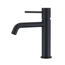 Imex Monza BDM039-1NG Grifo monomando para lavabo con cartucho de 25 mm en latón negro mate