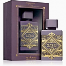 Perfume Árabe 100% Original Lattafa Badee Al Oud Amethyst: Una Fragancia Unisex Exquisita en Eau de Parfum de 100 ml, Fusionando Tradición y Lujo con Notas Orientales Inolvidables