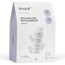 KIN COSMETICS KINACTIF Nº 8 SCALP ANTI-HAIR LOSS REVITALIZING SET PACK SHAMPOO Y COMPLEXE TRICO-ACTIVE