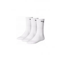 Tripack Calcetines Puma Blancos Crew Sock