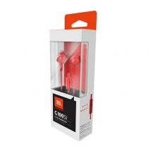 Auriculares JBL C100SI Rojo In ear Control Volumen