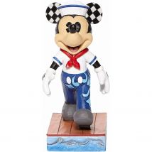 ENESCO Figura Decorativa Mickey Posando de Marinero, 15 cm