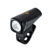 SIGMA | Luz Delantera Buster 150 Lumens - La lámpara de potencia más pequeña y liviana de Sigma, incluido el nuevo soporte de silicona, que también es adecuado para barras aerodinámicas planas, pesa