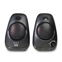 Altavoces Ewent 2.0 con alimentación USB y control de volumen integrado |   Potencia 10W |   Conexión Jack de 3,5 mm |   Altavoces compactos para PC, Laptop, Smartphone y Tablet |   nuevo 3527