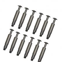 Pack de Tornillo de Anclaje para Lona, cobertor de Piscina. 100% INOX (Acero-Aluminio) y escamoteable MONOBLOC  Pack de: elegir un Pack   PISCIHOGAR VIDA PARA TU HOGAR