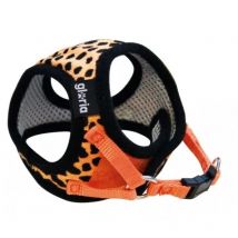 Gloria Arnés Leopardo Para Perros Y Gatos Naranja - Talla Xs