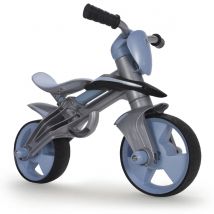 INJUSA - Bicicleta Infantil de Equilibrio Jumper | Bici sin Pedales para Niños de 2 a 5 Años | Balance Bike con Chasis Resistente | Cubiertas de Goma EVA en las Ruedas | Casco Incluido | Color Azul o