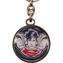 SD TOYS Llavero Redondo Metal Cara Superman Universo DC