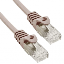 Cable de red rj45 utp phasak phk 1610 cat.6/ 10m/ gris