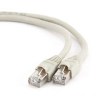 Cable de Red RJ45 CAT6 1m Gris de Gembird con Conectores Moldeados de Alta Calidad