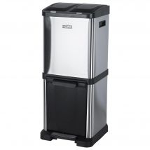 Cubo de Reciclaje Ecológico Prosperplast 32L 3 Compartimentos