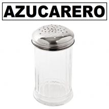Gerimport Práctico Dosificador de Azúcar Cristal y Acero Inoxidable
