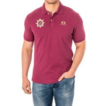 La Martina-Polo Hombre Manga Corta con Cuello de Solapa 2MPT42