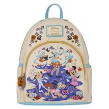 Loungefly Disney Mickey y Sus Amigos con Disfraces de Halloween Mini Mochila - Bolso para Mujer - Mercancía Oficial