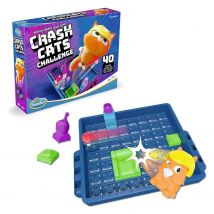 ThinkFun - Desafío de gatos Crash |   Puzzles para niños y puzzles para adultos con 40 desafíos |   Juegos Niños 8 Años O Más |   Regalo Niño 8 Años con Dificultad Ascendente