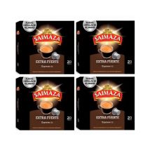 Extra Fuerte Saimaza 4 cajas de 20 cápsulas compatibles Nespresso 8410091070998