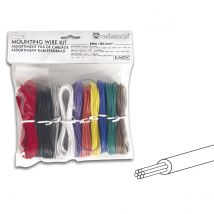 Cable Multifilar Velleman - 10 Colores - 60m - Organizador de Cables de Ordenador