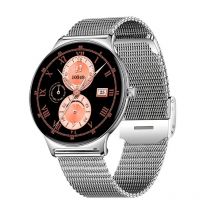 Cool Ultrathin Reloj Smartwatch (AMOLED Llamadas Salud Deporte) Gris + 2 Correas