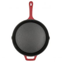 Sartén Bidasoa FIERRO de Hierro Fundido Esmaltado 26 Cm - Duradera y Antiadherente