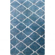 Donatella ALFOMBRA PIE DE CAMA MATRIX 1918  Alfombra de Polipropileno Recortada a Mano, Alfombra de Pelo Corto