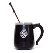 Taza de Harry Potter que se mueve sola con la varita de Harry Potter
