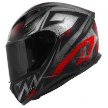 Casco Integral Givi 50.7 Rebel Negro Mate Rojo