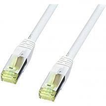 Cable de Red Lindy S/FTP LSOH Gris 0,5m - Alta Velocidad de Transferencia