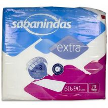 Sabanindas Protector De Camas 60X90Cm 25Uds