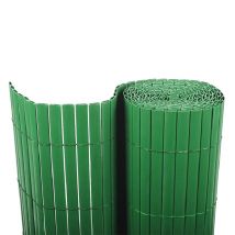 Bonerva | Cañizo Pvc Doble Cara Verde |  Rollo 1x3 Metros