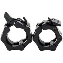 Fitness Tech Clip / Tope barra olímpica 50mm Anillas de cierre para barras de pesas