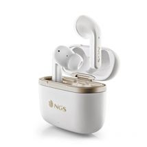 NGS Artica Trophy White - Auriculares Inalámbricos con ANC y Modo Transparente