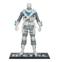 Figura del multiverso DC El Caballero Grim (Noches Oscuras Metal) (Edición con acentos en blanco y negro) (Etiqueta dorada) 18 cm