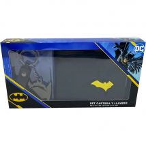 Set Premium Cartera y Llavero Metálico Batman en Caja 78121