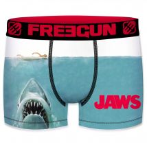 Boxer freegun film edition: tiburón (jaws) - microfibra (92% poliéster - 8% elastano) - películas clásicas