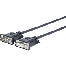 Cable RS232 Vivolink para Ordenador, Macho a Hembra, Alta Calidad