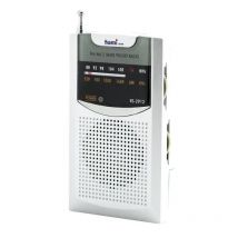 Radio Sami AM/FM de bolsillo con auriculares
