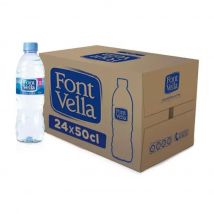 Caja 24 unidades Botella 50cl Font Vella