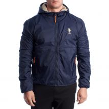 U.S. Polo Assn.-Chaqueta Reversible Polar y Cortavientos de Hombre US40126001