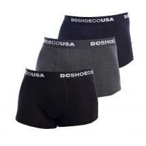 DC Shoes-Pack 3 Bóxers de Algodón para Hombre