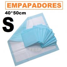 Yommy Empapadores Súper Absorbentes para Cachorros y Perros Enfermos o Ancianos Incapaces de Retener la Orina - TALLA S - 40CM*50CM - Pack 8 Unidades