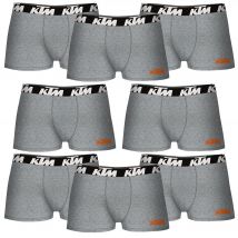 Set de 8 calzoncillos bóxer ktm  gris claro