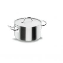 Lacor Cacerola Olla Alta con Tapa Chef Profesional en Acero Inoxidable