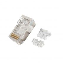 Conector Phasak Cat.6A STP con guía máx. 24AWG (10) - PHK 2235
