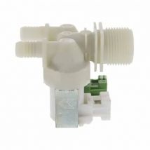 Electroválvula Lavadora 2 Vías Salida 180º