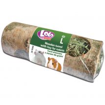 Ica Túnel de Madera Relleno de Heno LOLO Marrón
