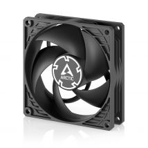 ARCTIC P9 PWM PST - Ventilador para PC, Ventilador de caja PWM de 92 mm con divisor de cable, optimizado para presión estática, 200-3000 rpm, motor silencioso y eficiente, modo 0 dB - Negro