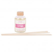 Cofan Ambientador de varillas orquídea | Fragancia floral | Varillas de ratán | Frasco de vidrio | Capacidad: 50 ml