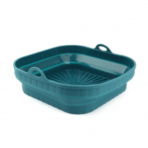 MyWave MWMEN-FRE Molde de Silicona Plegable para la Freidora de Aire Cuadrado de color Azul Pavo